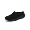 thumbnail image 4 of Mules Shoes for Women Slip on Sneakers Backless Walking Shoes Black 10, 4 of 4