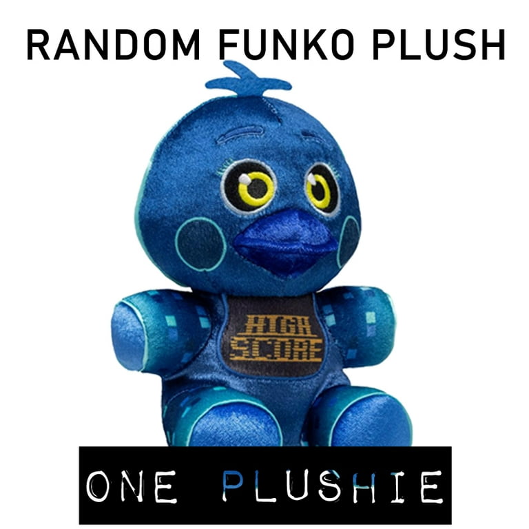Funko Plushies Five Nights at Freddy's Special Delivery AR Collectible  Plush (One Random) Neon Black Light Plushies and 2 My Outlet Mall Stickers