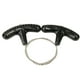 thumbnail image 5 of Yuarrent Cuerda motosierra artesanía multicolor suministro al aire libre herramienta de corte ligero accesorios de supervivencia Camping negro 2piezas, 5 of 6