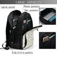 thumbnail image 4 of Disketp Ducky Mochila de Viaje Estampada para Laptop con Puerto de Carga USB, Mochila Impermeable para Computadora – Regalo para Hombres y Mujeres, 4 of 7