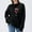 Z02#Black, variant on IROINNID Sweater for Christmas Women's Cute Funny Print Holiday Party Winter Warm Xmas Crewneck Sweater