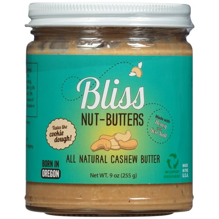Bliss® Nut-Butters All Natural Cashew Butter 9 oz. Jar