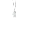 thumbnail image 2 of Angara Collier en Diamant Naturel - Collier Solitaire Rond en Diamant avec Lunette en Platine pour Femmes, 2 of 10