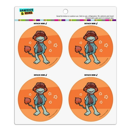 

Boober Fraggle Rock Refrigerator Fridge Locker Vinyl Circle Magnet Set