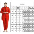 thumbnail image 1 of Traje de baño islámico musulmán de color sólido para mujer Burkini Traje de baño de cubierta completa Ropa de playa, Negro, XL ShuxiuWang 9024735536475, 1 of 1