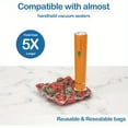 thumbnail image 2 of SDOTXA 40 Pcs Sacs sous Vide Réutilisables pour Aliments avec Valve d'Air Valve de Cuisine Auto-Scellante Sacs Croustillants Adaptés pour Conservation des Aliments, 2 of 5