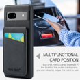 thumbnail image 4 of Allytech Google Pixel 8 Pro Wallet Case, Cards Holder Back Cover Slim Fit Drop Protection Shockproof Kickstand Wallet Phone Case Cover for Google Pixel 8 Pro - Black, 4 of 8