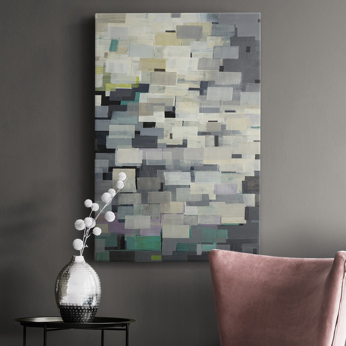 Puzzle Pieces V2 Premium Gallery Wrapped Canvas - Ready to Hang