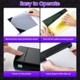 thumbnail image 4 of Phomemo M08F Bluetooth Tattoo Stencil Printer - Wireless Thermal Printer with 10 Free Papers, Portable Tattoo Machine for Artists & Beginners, Works with Phone、iPad、Tablet & PC (Black), 4 of 11
