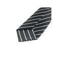 thumbnail image 4 of INSPIRE CHIC Unisex Pre-tied Colorful Cute Pattern Elastic Neck Short Ties for School Uniforms Black White Stripe One Size, 4 of 5