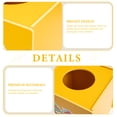 thumbnail image 5 of CIMAXIC Party Lottery Box Square Raffle Ball Game Box Plastic Storage Ticket Box for Party,8.07"X8.07"X7.87", 5 of 5