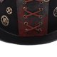 thumbnail image 5 of Moyic Sombrero de copa Steampunk gótico vintage con estilo, sombrero de disfraz de Cosplay con engranaje de cuerda Kits de decoración para fiestas, 5 of 6