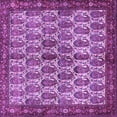 thumbnail image 1 of Ahgly Company Indoor Square Persian Purple Traditional Area Rugs, 8' Square, 1 of 4