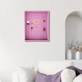 thumbnail image 4 of YWMJZEU Purple Wooden Key Holder Wall Mounted with 6 Key Hooks Floating Shelf Hanging for Entryway, 4 of 9