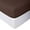 Choclate, variant on 600 Thread Count 3 Piece (1- Fitted Sheet + 2- Pillow cover) Quality 18 Inch Deep Pocket 100% Egyptian Cotton Color Ivory Solid Size Twin