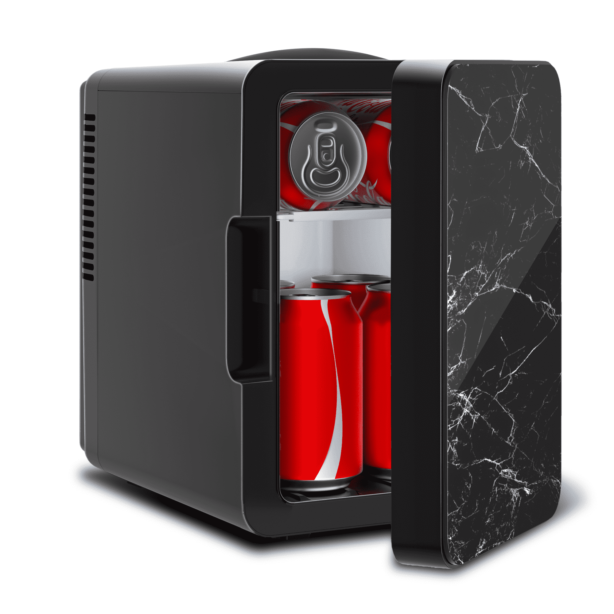 OTIC 4L Mini Fridge, Portable Refrigerator for Bedroom, Car, Cool & Warm, 120V AC/12V DC, Car, Office Desk,Drinks, Skincare, Beauty & Makeup, Medicine