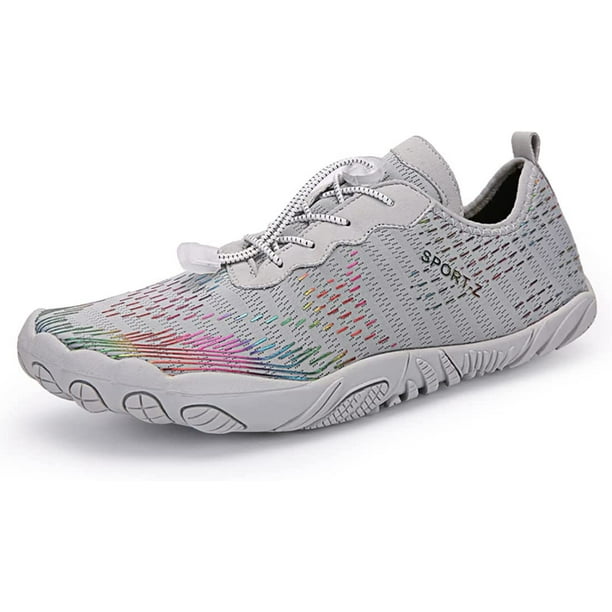 Xishao Zapatos de agua de senderismo para hombre, zapatos de playa, zapatos de natación de secado rápido, zapatos de agua descalzos para navegar, pesca, buceo, surf Xishao ropa