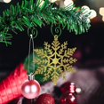 thumbnail image 4 of 120 Piezas Ganchos para Adornos de Navidad, Ganchos para Adornos Navideños, Ganchos para Colgar Bolas de Navidad y Otras Decoraciones para árboles de Navidad (Verde), 4 of 5