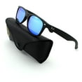thumbnail image 2 of Ray-Ban womens Rb2132 New Wayfarer sunglasses, Rubber Black Frame/Grey Mirror Blue Lens 622/17, Medium US, 2 of 4