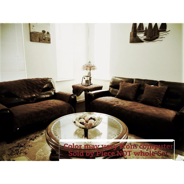 O'fit ® Sectional Sofa Cover / Protector, Micro Suede Quilted Sofa Pads