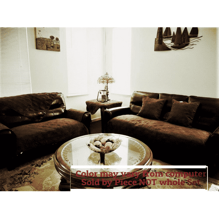 O Fit Sectional Sofa Cover Protector Micro Suede Quilted Pads Sold By Piece Not Whole Set Color May Vary From Monitor