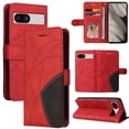 thumbnail image 1 of GANGXUN Flip Case for Google Pixel 7A – Leather Wallet Cover with Card Slots, Kickstand & Color Stitching Protective Folio, 1 of 6