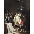 thumbnail image 2 of Wheatley, Francis 19x24 Black Modern Framed Museum Art Print Titled - The Death of King Richard II, 2 of 4