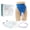 2pc Blue for Women, variant on SanGlyptic Wearable Urine Collection Bag External Catheter for Women, Reusable Portable Silicone Urinal with 1000ml and 2000ml Urine Catheter Bags,Blue