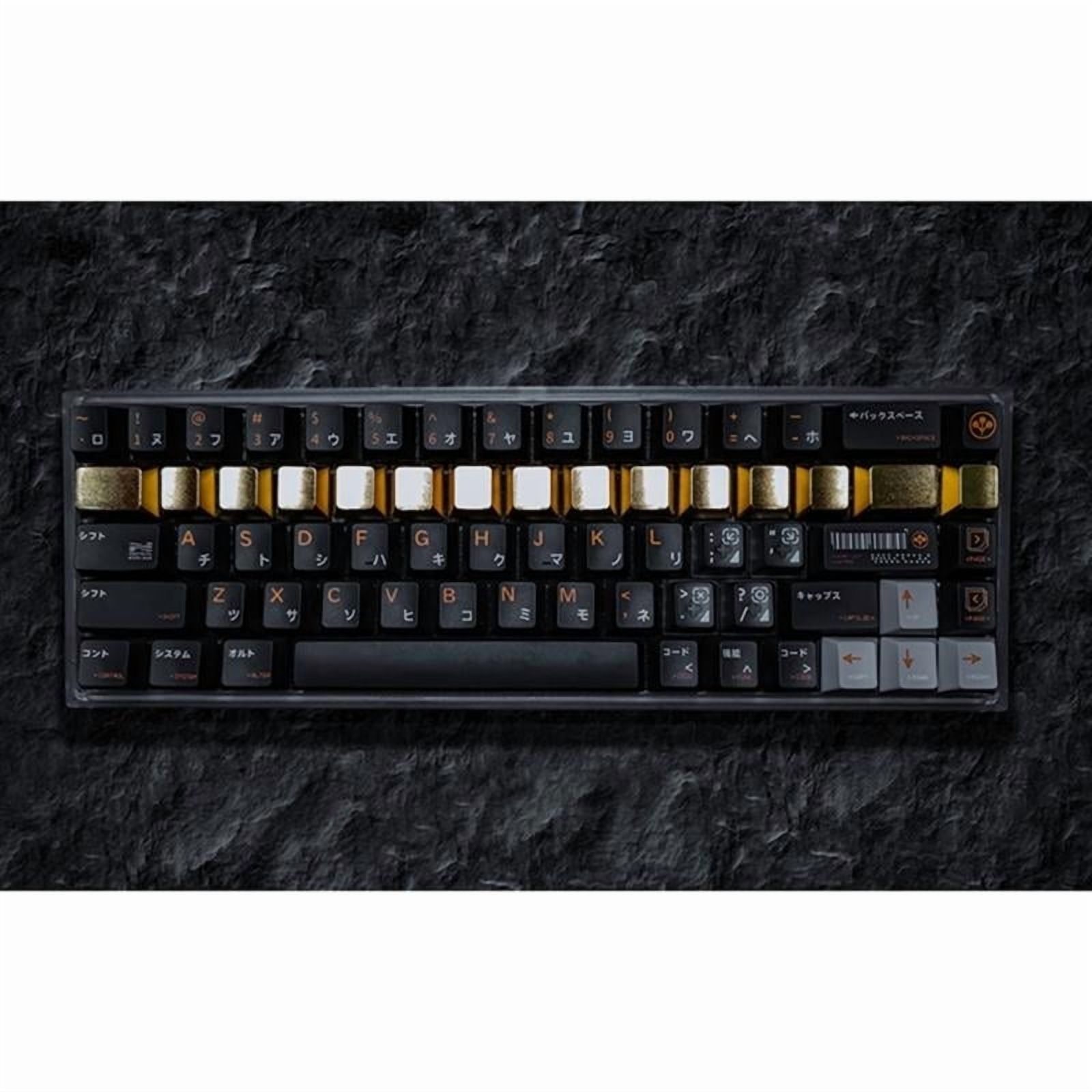 Zinc Alloy Metal Keycaps Set for Mechanical Keyboards, Ergonomic R3 Row Q Layout, 15Pcs Gaming Keycaps