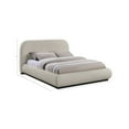 thumbnail image 3 of Meridian Furniture Vaughn Beige Chenille Fabric King Bed, 3 of 9