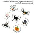 thumbnail image 4 of 7pcs Halloween Cookie Cutters Stainless Steel Halloween Baking Mold for Party, 4 of 9