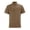Brown, variant on Men's Casual Short Sleeve Polo Shirts Classic Button Summer Collared Golf Top T-Shirt with Pocket Brown L by Awwp