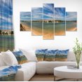 thumbnail image 1 of Portuguese Maritime Village Panorama - Extra Large Seashore Canvas Art, 1 of 3