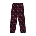 thumbnail image 3 of Lsque Vintage Psychedelic Print Men's Pajama Pants, Lounge Pant - Comfortable Home Wear,Elastic Waistband, Stylish Design-Large, 3 of 9