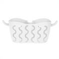 thumbnail image 1 of Uso doméstico, ventosa para cocina, paño de cocina, soporte para esponja colgante, estante de almacenamiento con Clip (blanco), 1 of 8