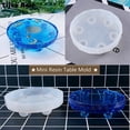 thumbnail image 3 of 10X Mini Molde de Mesa de Resina Molde de Silicona Molde Epóxico Exposición de Mesa Molde Diy Herramientas de Elaboración (Solo Moldes), 3 of 8
