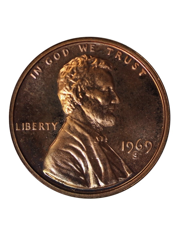 Collectible 1969-S Lincoln Memorial Cent Gem Proof - Collectible Coin