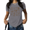 1-Grey, variant on UNISHE Women's Red Book Lover Graphic Tee "Books Are My Love Language" Print - Short Sleeve Crewneck Summer Top, Cute Literary Gift for Readers