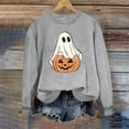 thumbnail image 5 of Heisall Women's Sweatshirts 2025 Autumn Winter Round Neck Long Sleeve Casual Fashion Loose Halloween Print No Hood Tops, 5 of 5