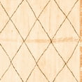thumbnail image 1 of Ahgly Company Indoor Square Solid Orange Modern Area Rugs, 6' Square, 1 of 4