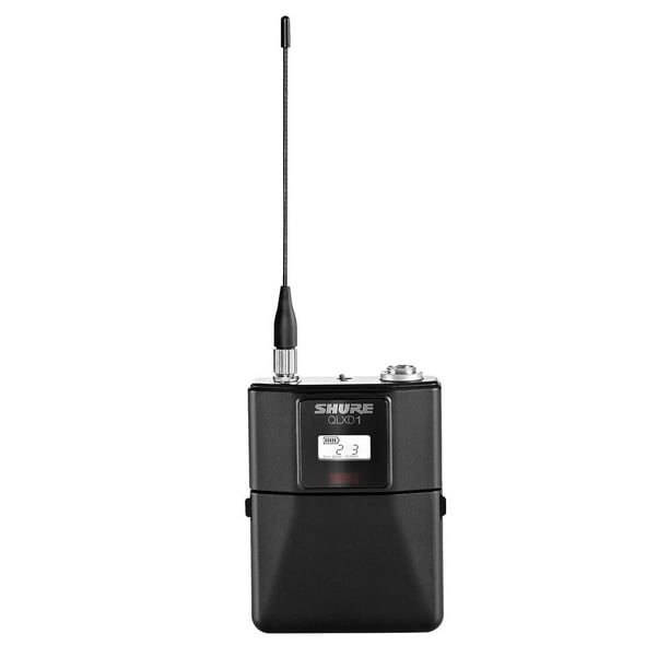 Transmisor de Cuerpo Shure QLXD1 J50A para Sistemas Inalámbricos Digitales QLX-D