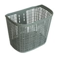 thumbnail image 2 of koolsoo Plastic Bike Basket Easy Install Commuting Bike Accessories Handlebar Basket Gray, 2 of 9