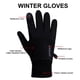 thumbnail image 3 of Guantes de ciclismo a prueba de viento Guantes de bicicleta con pantalla táctil cálidos de invier Irfora Mitones deportivos, 3 of 7