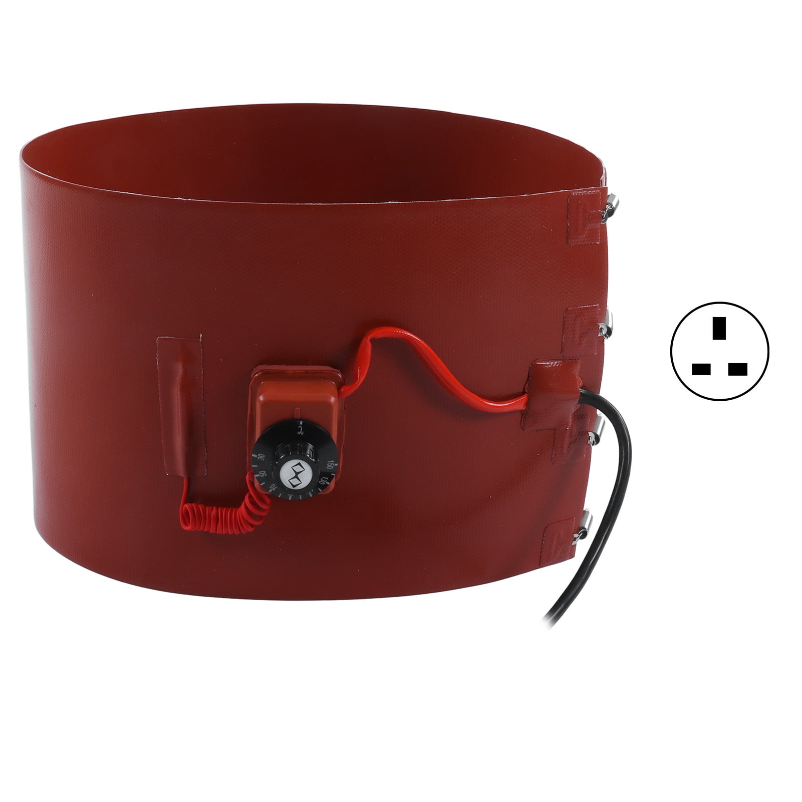 Drum Heater 1200W Oil Drum Silicone Electric Heating Blanket with  Thermostat Handling Equipment UK Plug 220V | Walmart Canada