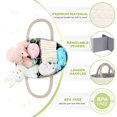 thumbnail image 4 of Maliton Diaper Caddy Organizer For Baby, Cotton Rope , Changing Table Diaper Storage Baskets For Storage, Baby Shower Gifts For Newborn, 4 of 5