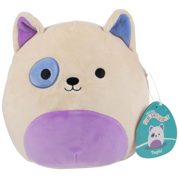 Peluche Squishmallows Original Taghi The Puppy, 20 cm