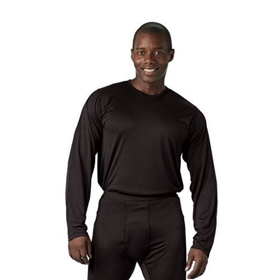 Gen Iii Silk Weight Tops, Black, X-Large