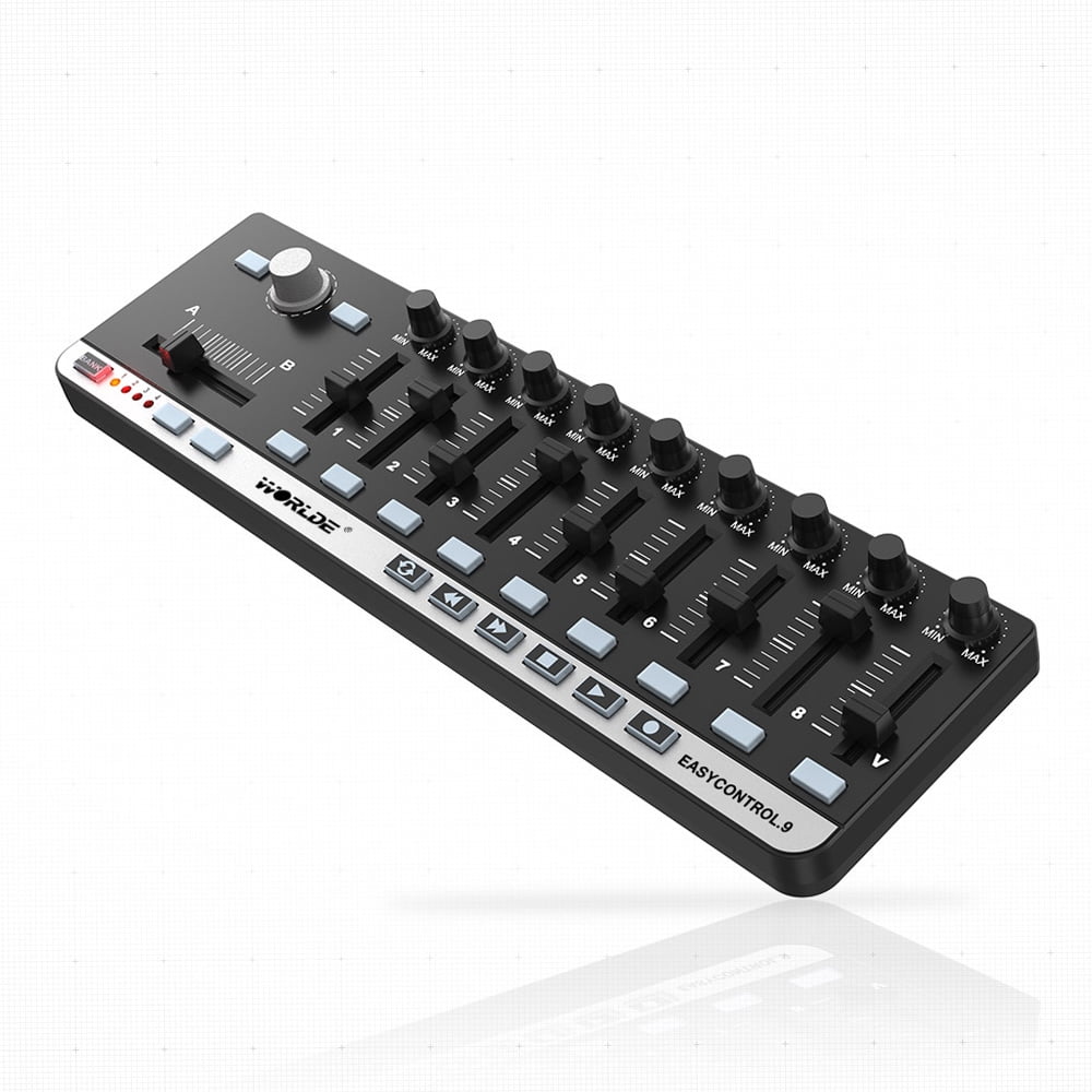 MIDI keyboard,Usb 9 Slim-line Eryue Midi Mewmewcat Portable Siuke