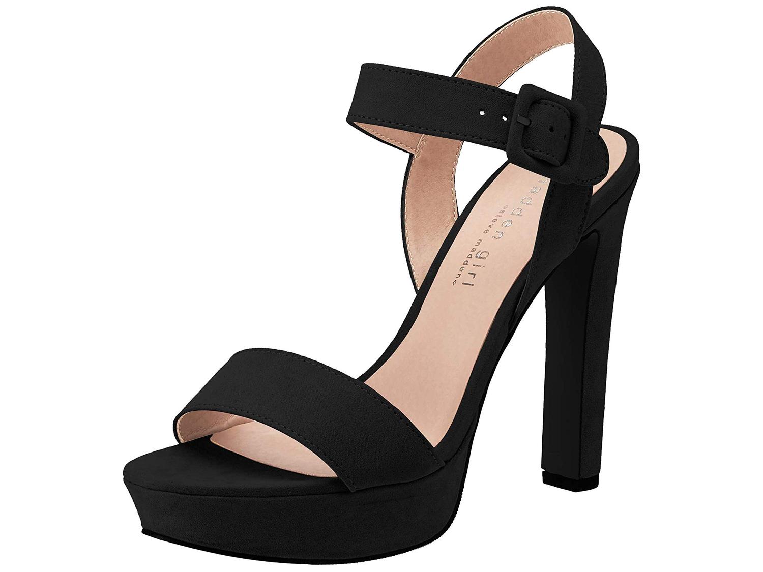 black heel for girls
