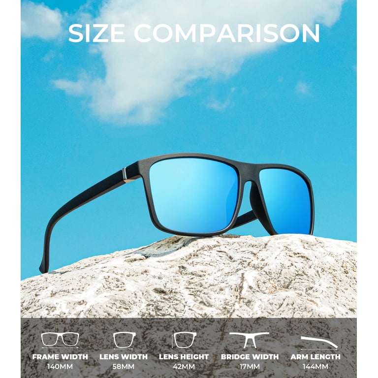 KALIYADI Polarized Sunglasses for Men and Women,Mens Classic  display picture 1